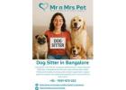 Dog Sitter in Bangalore