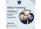 IMDG Training Online | Kallium Solutions