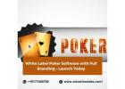 White Label Poker Software with Full Branding – Launch Today