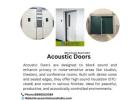 Wooden Soundproof Doors | Acoustic Doors Near Me