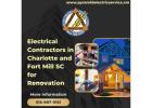 Electrical Contractors in Charlotte and Fort Mill SC for Renovations