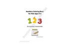 Numbers Coloring Book for Kids Ages 3–5