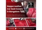 Nappa Leather Car Seat Covers in Bangalore | Artificial leather Car Seat Cover