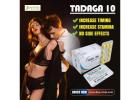 Tadaga 10 (Tadalafil 10mg) Best sexual stamina and timing booster supplement