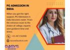 PG Admission in India