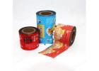 Printed laminated food packaging plastic roll film