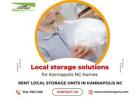Local storage helps Kannapolis NC residents get organized