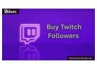 Boost Your Twitch Growth Organically and Buy Twitch Followers 