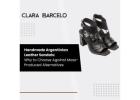 Handmade Argentinian Leather Sandals Crafted for the Modern Woman