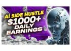 Earn $1000-5000 every day as a side hustle from home!