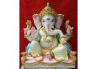 Divine Marble Ganesh Ji Statue – Shankeshwar Moorti