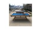 Premium Convertible Outdoor Pool Dining Table—Where Gourmet Meets Game Night