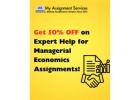 Get 50% OFF on Expert Help for Managerial Economics Assignments!