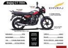 Bajaj CT 110X  Efficient & Built for Indian Roads | Specs, Features & Price
