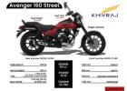 Bajaj Avenger 160 Street Urban Cruiser with Power, Comfort & Bold Style