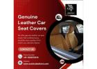 Genuine Leather Car Seat Covers In Bangalore | Leather Upholstery in Bangalore