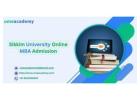 Sikkim University Online MBA Admission