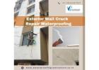 Exterior wall crack repair waterproofing in whitefield, Bangalore