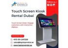 Rent Cloud-Connected Touch Kiosks for UAE Businesses