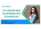 lpu university online mba fees