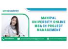 Manipal University Online MBA in Project Management