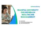 Manipal University Online MBA in Healthcare Management