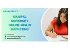 Manipal University Online MBA in Marketing