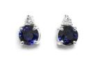 Blue Sapphire Earrings for Women
