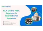 GLA Online MBA Program in International Business