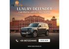 Luxury Defender Car Rental Jaipur – Raj Travels