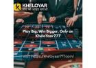 KheloYaar777 – India’s Premier Online Casino & Betting Destination