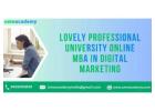 LPU Online MBA in Digital Marketing