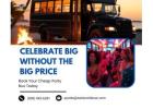 cheap party bus