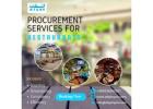 Procurement services for restaurants
