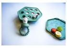 Safe & Stylish Silicone Feeding Set for Babies