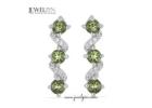 Real Green Moldavite Gemstone Jewellery at JewelPin