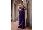 Designer Sarees with Handcrafted Details and Cultural Integrity