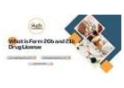 Expert Assistance for Form 21B Drug License