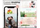 Dreamy Watercolor Wedding Website • Elegant Digital Invite