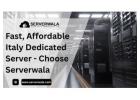 Fast, Affordable Italy Dedicated Server - Choose Serverwala