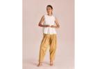Shop Elegant Beige Pants for Women by Go Colors