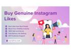 Buy Genuine Instagram Likes