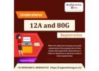 12A and 80G Registration Services in Noida