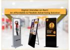 Digital Standee on Rent: An Advertising Solution