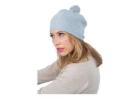 Scottish Cashmere PomPom Cable Beanie- TCG London