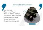 ASTM A105 Poppet Check Valve Manufacturer in India