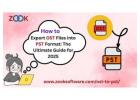 How to Export OST Files into PST Format?