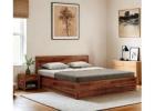 Upholstered King Bed with Storage | Stylish & Comfortable