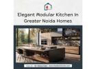 Elegant Modular Kitchen in Greater Noida Homes