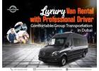 Book a Van with Driver in Dubai for City Tours and Desert Safaris